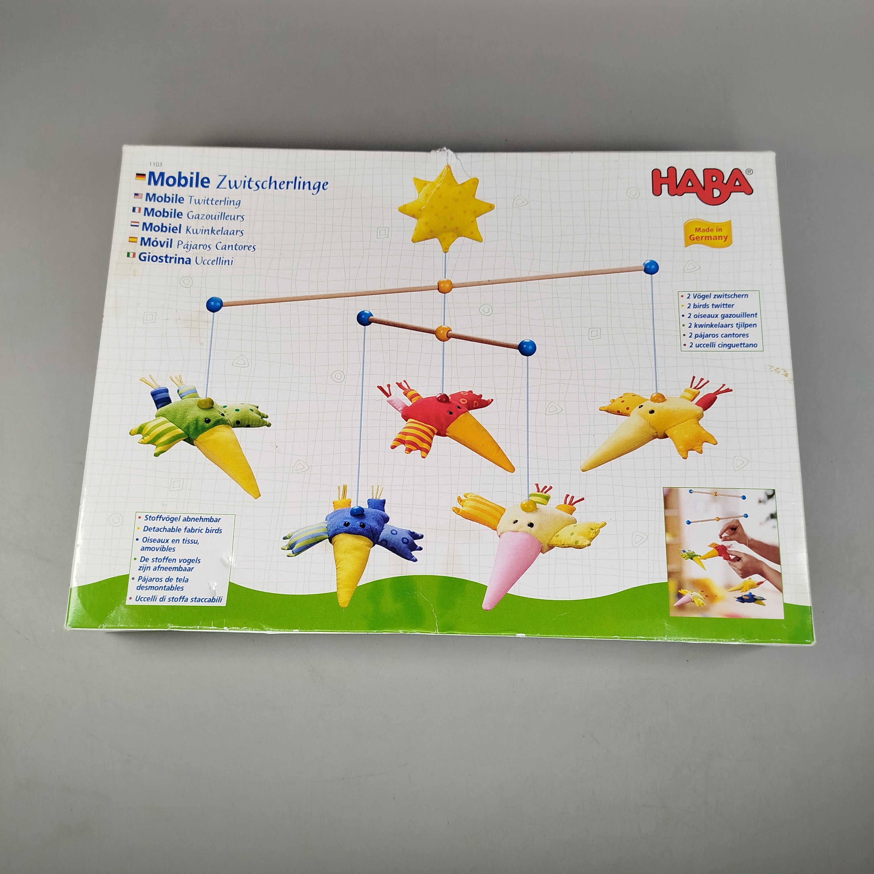 HABA Zwitscherlinge Mobile, gebraucht, ab 1 2 3 Jahre | ✅ geprüft